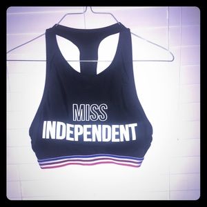 Miss independent Razorback bathing suit top